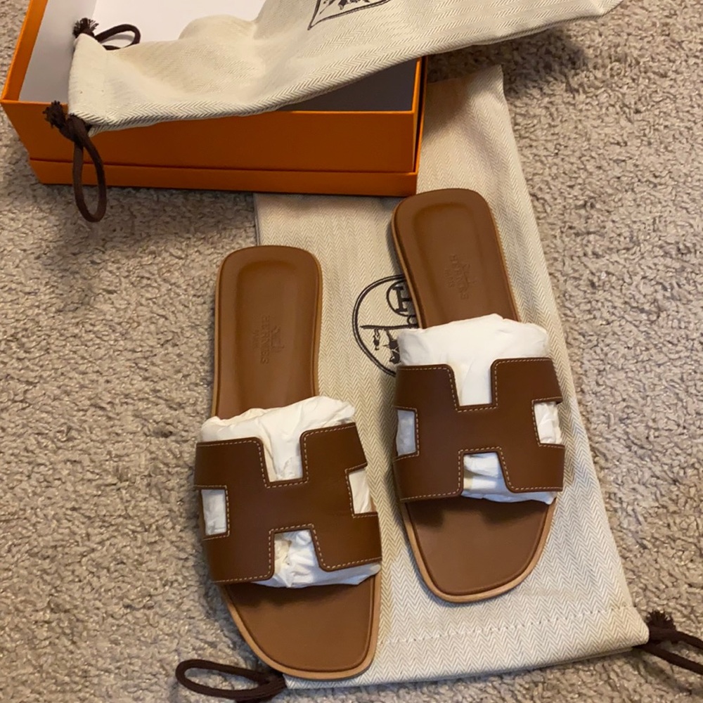 Hermes Oran Sandals size36